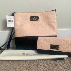 Kate Spade Crossbody bag and matching wallet